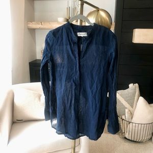 Madewell navy top